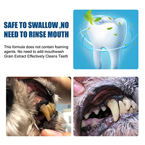 Cuidados dentários de gatos – Removedor de tártaro para dentes – Purificador de hálito de cães prote