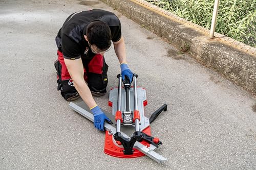 TX-1250 MAX Manual Tile Cutter 48 Inch – Professional Porcelain Tile Cutter for Large Format Ceramic, High Precision Hand Tool with Case and Wheels
