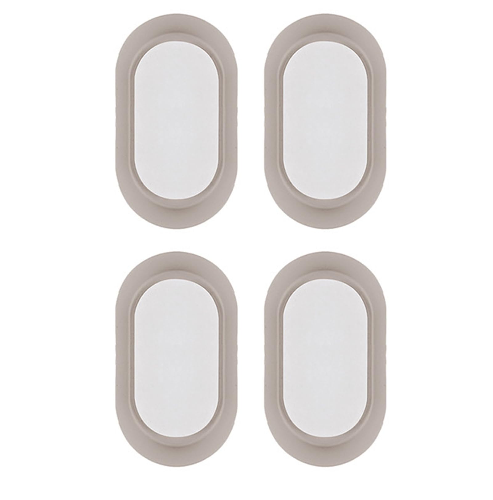 MICFENY 2PCS/4PCS Magnetic Remote Control Holder Silicone Wall Mount Storage Rack Electric Toothbrush Stand with Strong Adhesive