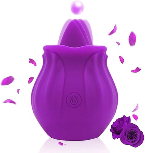 Roses Toy 2025 Newly Clitioral Sucker Powerful Womens Viboators Quiet Rose Viboatorr Waterproof Flower Vibration The Rose Adult Toy for Women 10 Speeds Couple Games Adult Bedroom P9K8 (purple25)