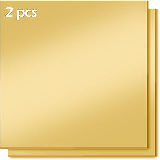 Gold Mirror Acrylic Sheets, 2 Pack 12