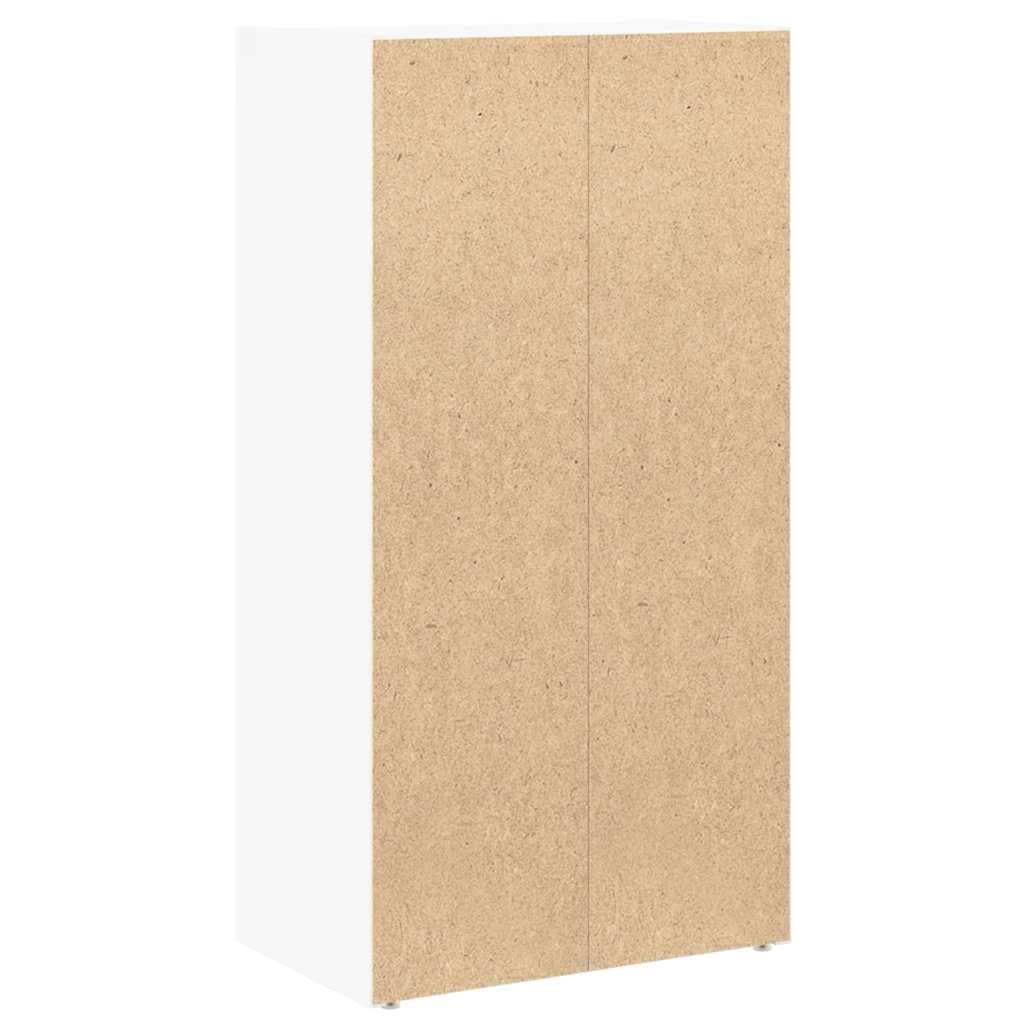 vidaXL Estantería de Madera de ingeniería Blanca 40x24x77 cm, estantería para Libros, estantería para Libros, Estante de Almacenamiento