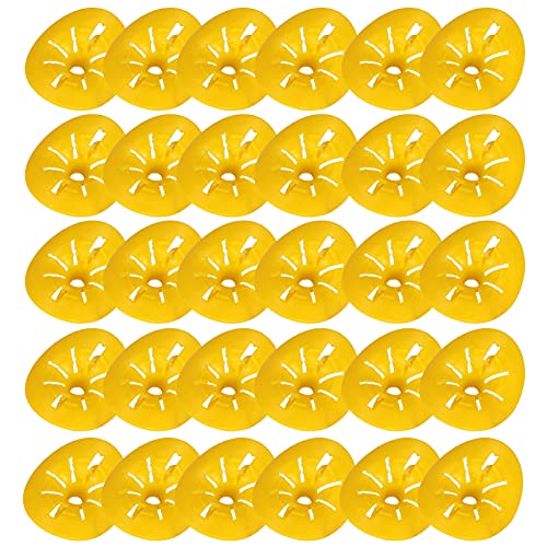 Alvinlite 30pcs Wasp Trap, Flower‑Shaped Wasp and Hornet Traps, Reusable Fatal Funnel Bee Catcher Flying Insects Funnel for Yellow Jackets, hornets