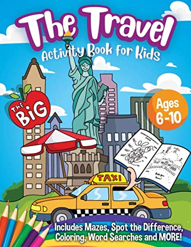 childrens travel game books