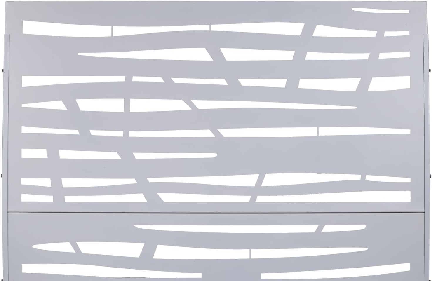 Outdoor & Indoor Privacy Screen Metal Privacy Screen 76" H×48" W