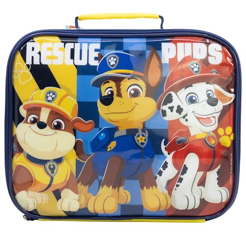 Stor Paw Patrol Rescue Pups Insulated Lunch Bag School Nursery Days Out