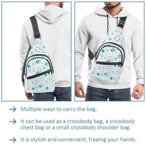 Mochila cruzada ligera de 30x18cm ideal para excursiones al aire libre 2