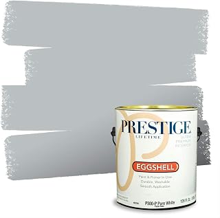 Paints Interior Paint and Primer In One, 1-Gallon, Eggshell, Comparable Match of Benjamin Moore* Winter Solstice*