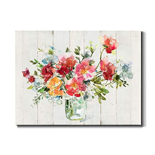 Renditions Gallery My Summer Garden I Wall Art, Premium Gallery Wrapped Canvas Décor, Ready to Hang, 36L x 24W, Made in America Print