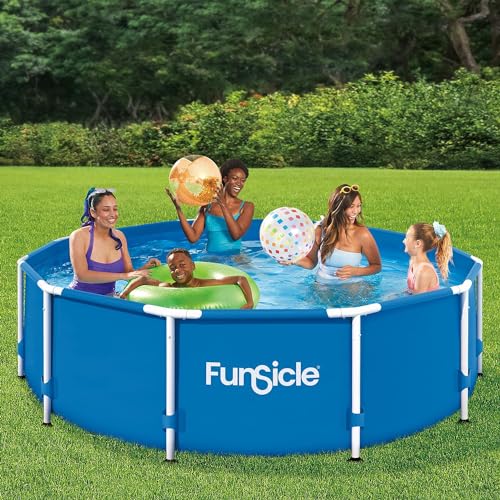 FUNSICLE Piscine Tubulaire Ronde Activity Pool Ø 3,05m x h 76cm