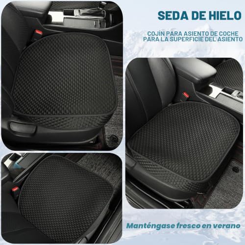 Fundas de asiento de coche Black Panther: seda helada transpirable y ajuste universal 2