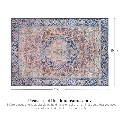 Image of Lovewag Reusable Washable Dog Pee Pads, Rustic Terracotta 36x48, 2 Pack