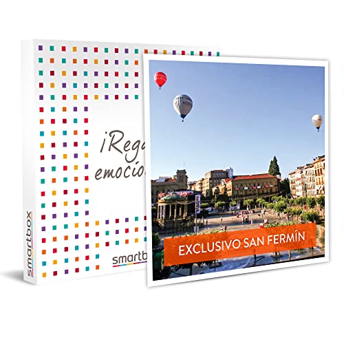 Smartbox - Caja Regalo - San Fermín Desde lo Alto: 1 Vuelo en Globo con brindis en Pamplona - Ideas Regalos Originales