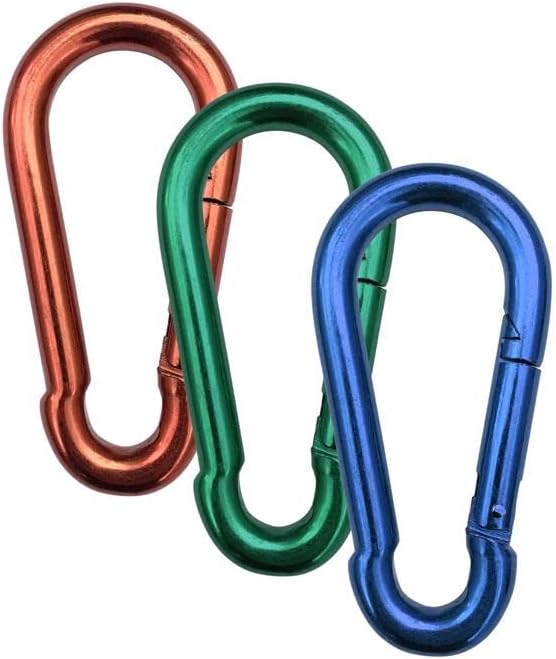 Koch Industries 5058196 4.75 in. 350 lbs Zinc Plated Cast Aluminum Spring Snap Assorted - Pack of 10