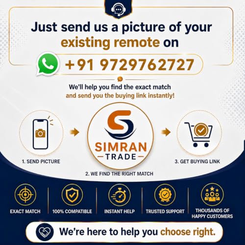 Image of 7-SAT Compatible with O General AC Remote Control, Replacement Remote for O General AC Remote Original (Come with 2 AAA Batteries)