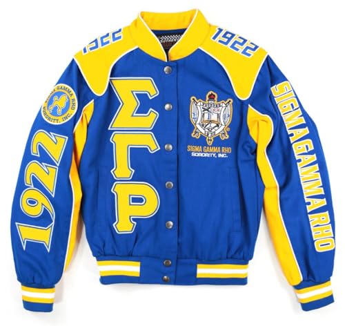 Sigma Gamma Rho M12 Twill Jacket Royal Blue