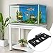 FJMQHU Fish Tank Storage Rack, Fish Tank Organizer, Premium, Spare Parts Easy to Install Accessories Supplies Tool Storage Holder, Black