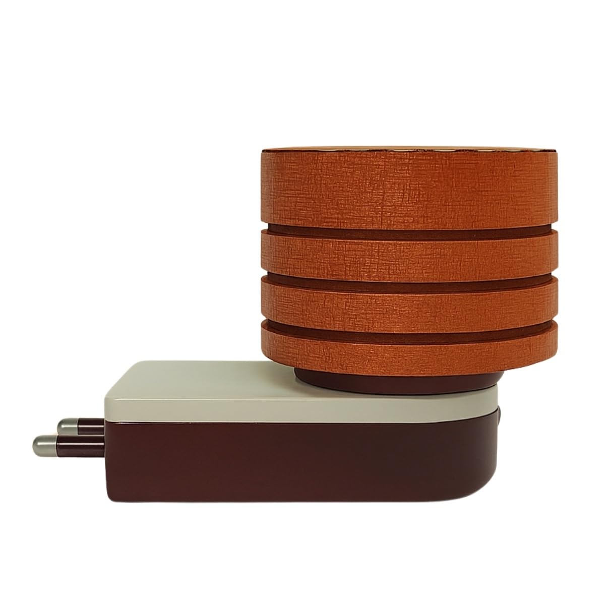 AL- FALAH Sheesham Wooden Kapoor Dani Multipurpose Direct Plug in Mini Magic Wooden Electric Incense Burner Kapoor Dani Camphor Burner Essential Oil Diffuser & Aroma Diffuser Sheesham Wood