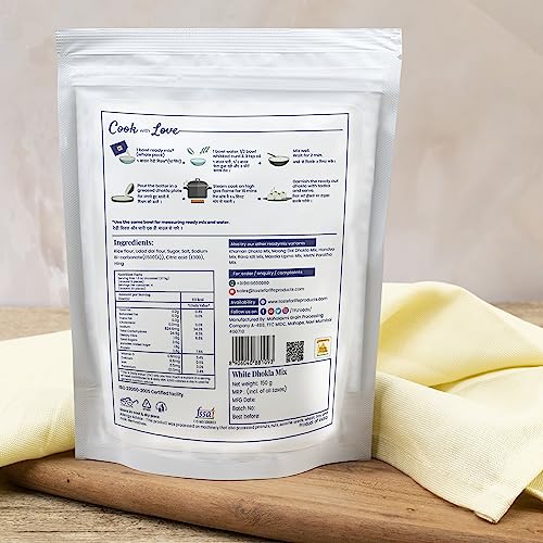 Taste for life White Dhokla Instant Mix 150g - Image 3 thumbnail