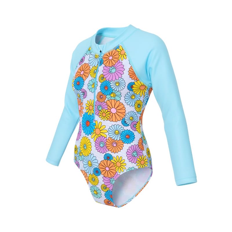 Image of Angel season Girls Swimsuits Kids Bathing Suit One Piece Swimwear with UPF 50+ Cute
