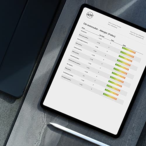 Kit de test d'allergie au pollen (12 allergènes) – Test sanguin à domicile avec analyse – Identifie les déclencheurs spécifiques du pollen et les niveaux de sensibilité – Bouleau, herbe, herbe à poux – vue 4