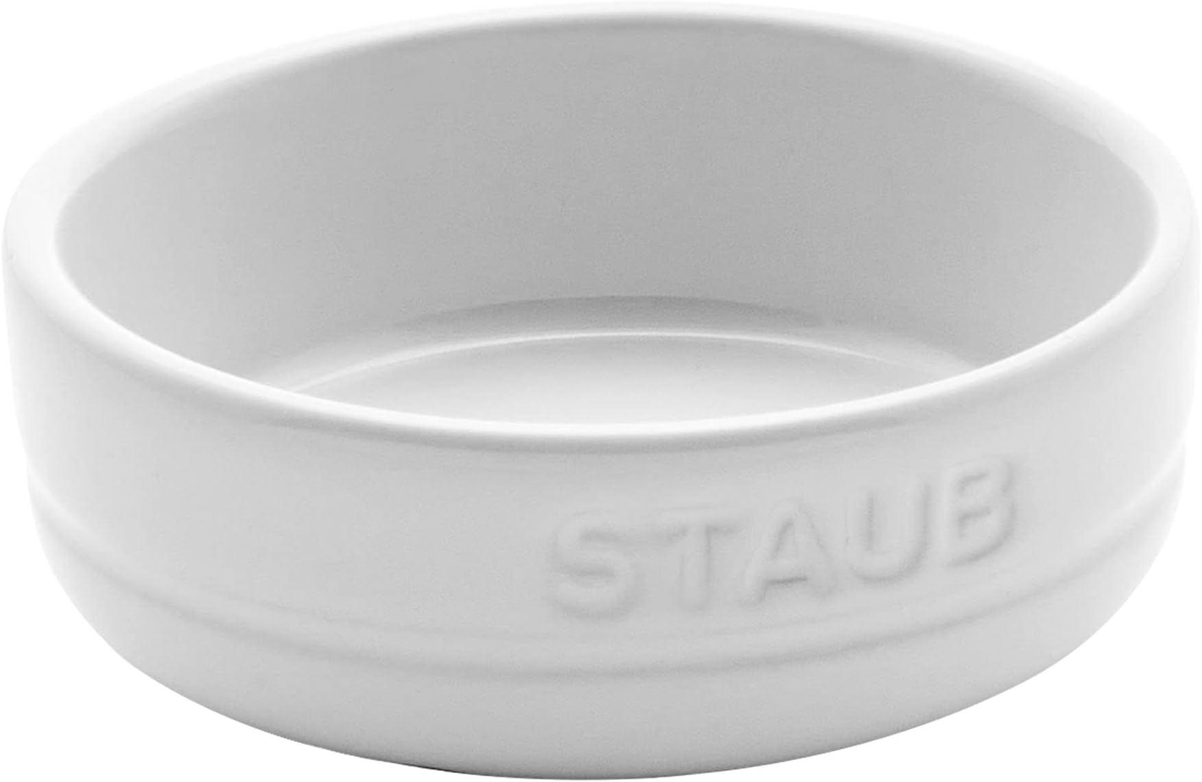 Ceramic Dinnerware 4-pc Condiment Dish Set - White