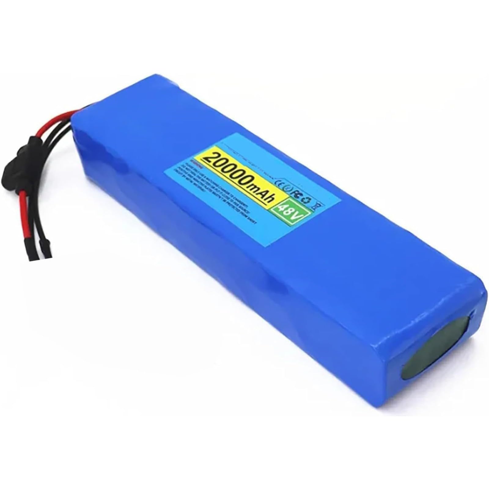 48V 20Ah 13S2P E-Bike-Akku, Ersatzakku Für Elektrofahrräder, Kompatibel Mit 0~1000W E-Bike-/Elektroroller-Motoren, Mit BMS Und Ladegerät XT60+DC