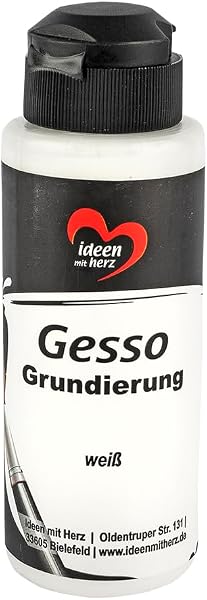 Ideen mit Herz Premium Gesso 120ml voor acryl- en olieverf