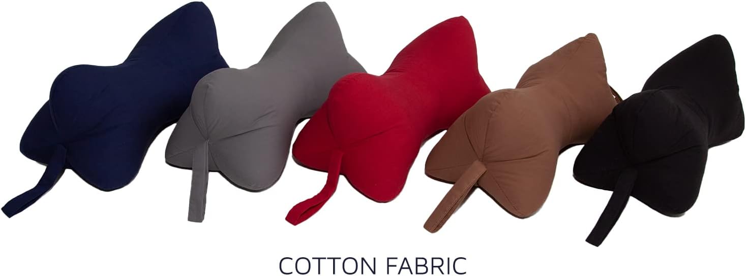 Pillows| Brown, Woven Poly Cotton Fabric| Zipper Access for Comfort Adjustment