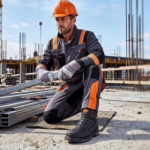NINGO Dual-Layer Protection Work Boots