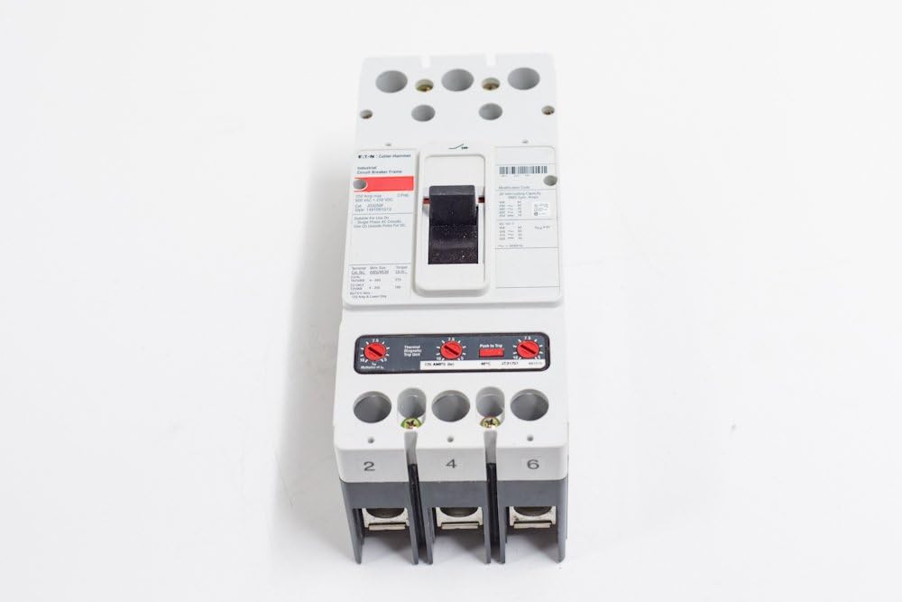 Eaton HJD3250 Circuit Breaker,250A,3P,600VAC,HJD