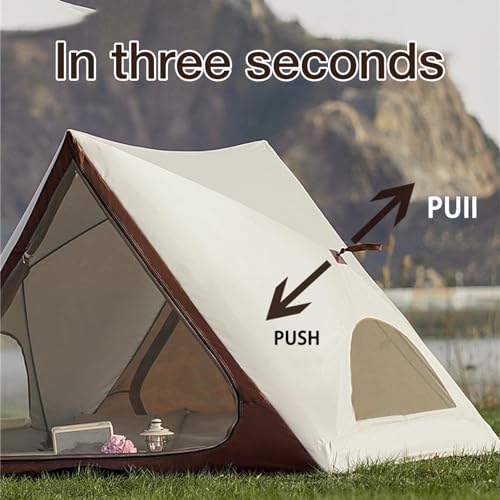 Tente de camping facile à installer avec abri haute protection UV - 6