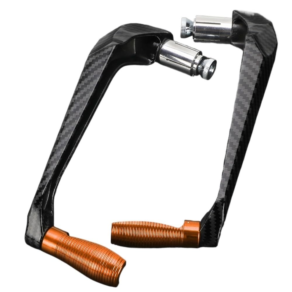 Par De Manetas De Freno Y Embrague Anaranjadas Para Moto – GdTech Racing, Universales