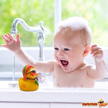 Latex Rubber Duck Lanco Rasta