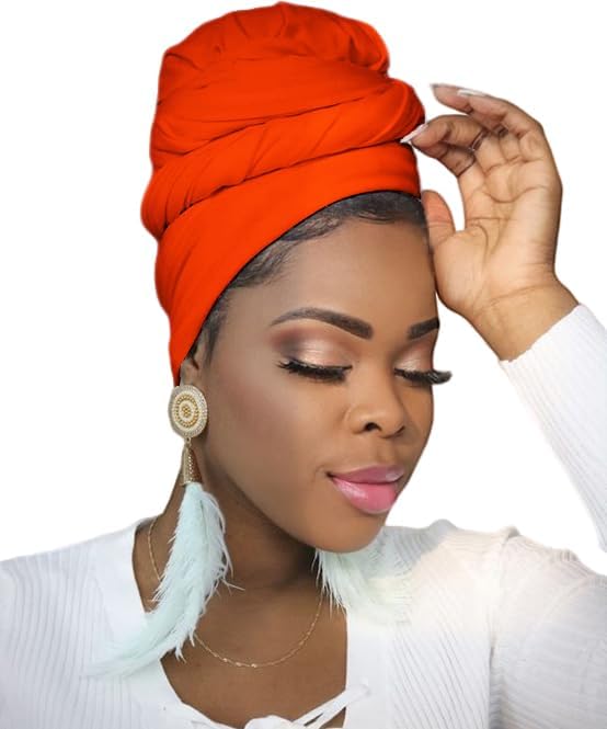 Head Wraps for Women Headwraps Long Hijabs Scarf Large Headscarf Tie Hair Wrap