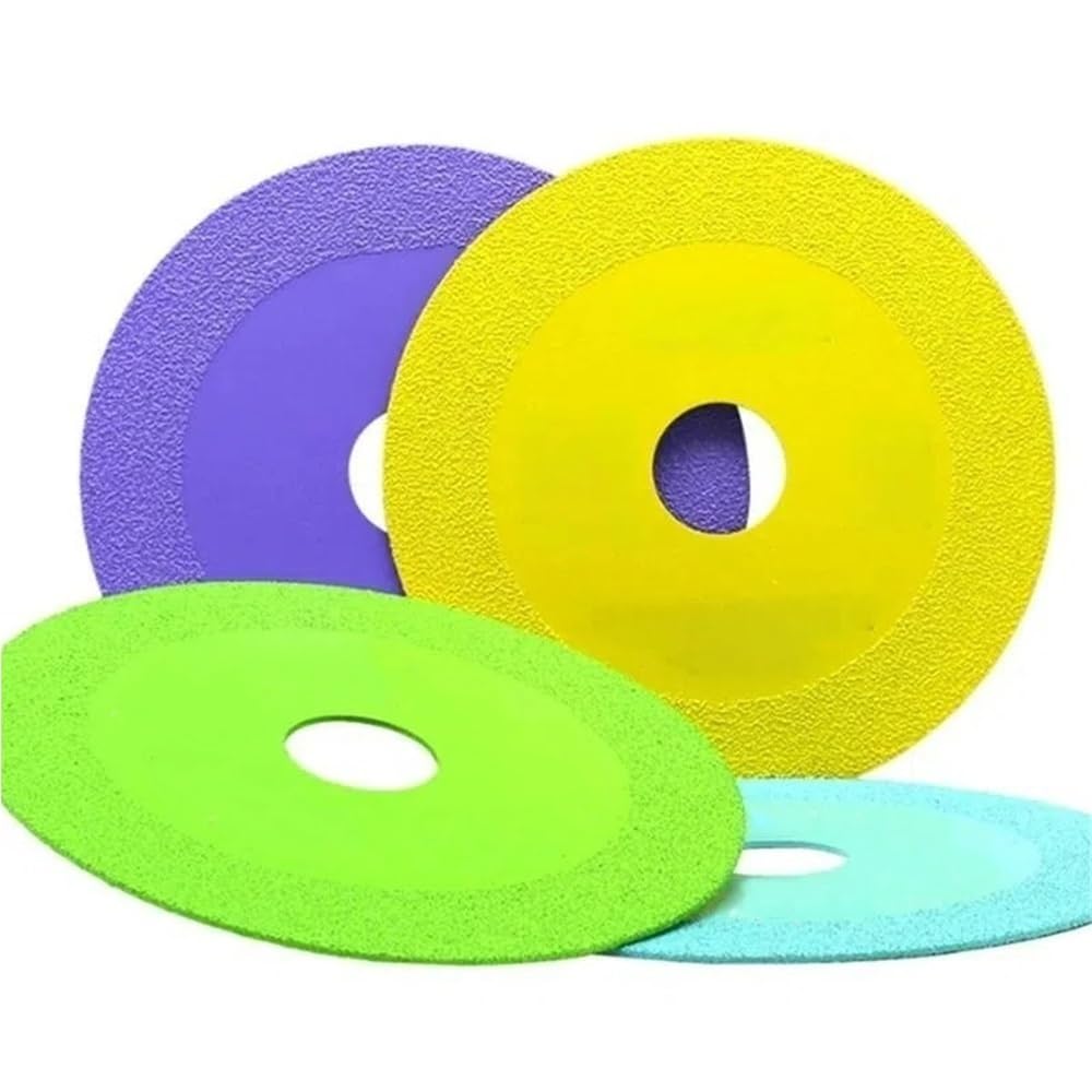 Diamentowe brzeszczoty do pił, Diamentowe cienkie brzeszczoty do pił, szlifowania i lutowania, tarcza tnąca 100 mm szlifierki kątowej 1 szt(Yellow)