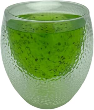 Çift Cidarlı Buzlu Kahve, Latte, Çay Bardağı Seti, 250 ML, 3 Adet, Gri