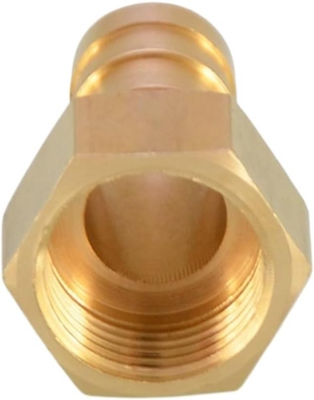 1pc Brass Hose Fitting Barb Tail 1/8" 1/4" 3/8" 1/2" 3/4" 1" BSPT Female Thread Copper Connector Coupler Adapter(6mm,1/2")