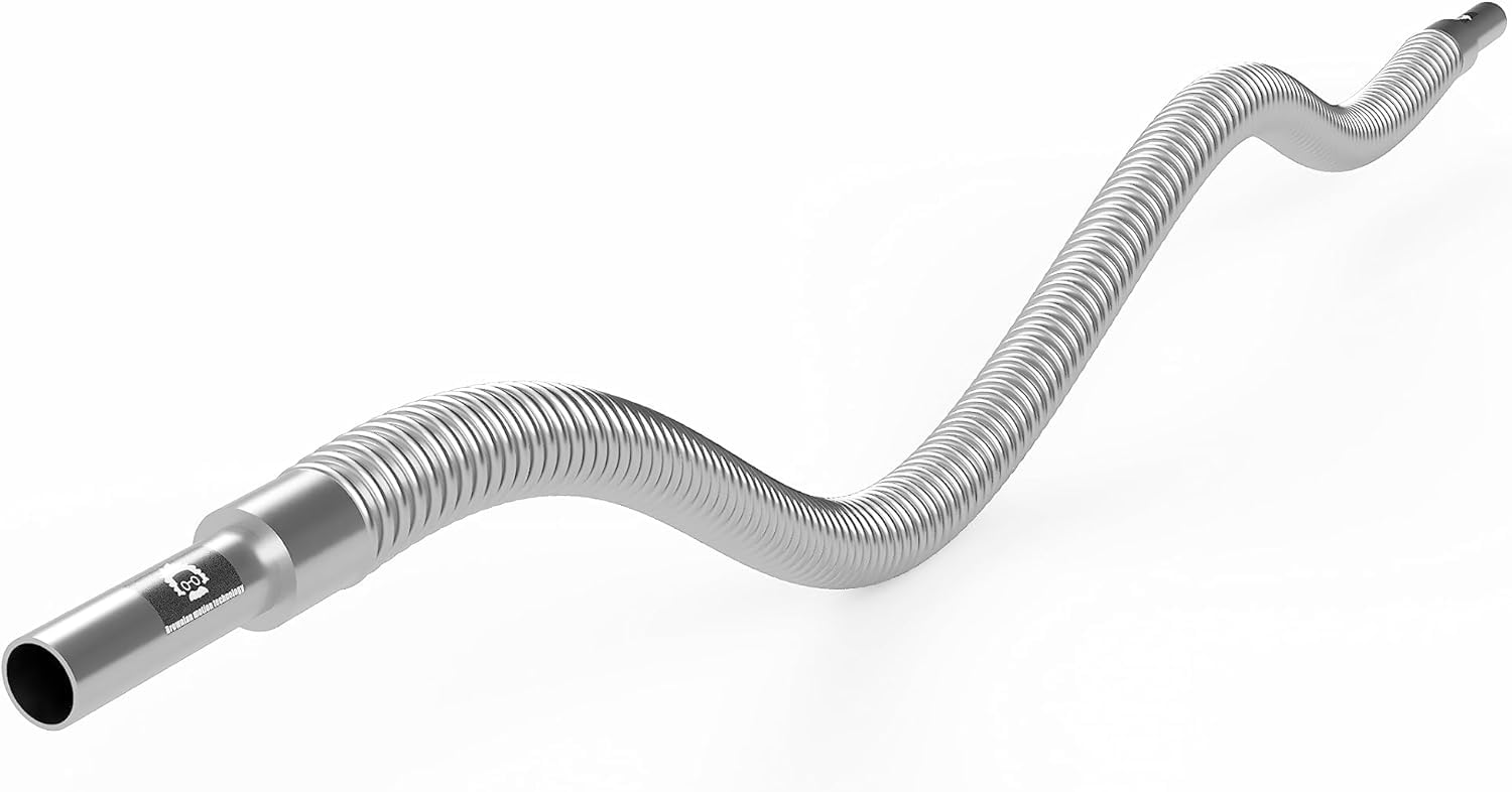 1/4" OD Tube Small Size Bellow Hose fit swagelok Compression Fittings (tube ending = 1/4", end to end length = 5 feet / 5ft)
