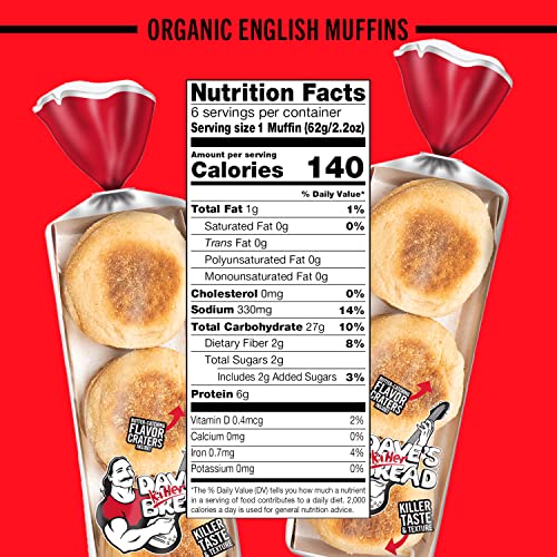 Dave'S Killer Bread 0013764028135 Killer Classic English Muffins thumb #6