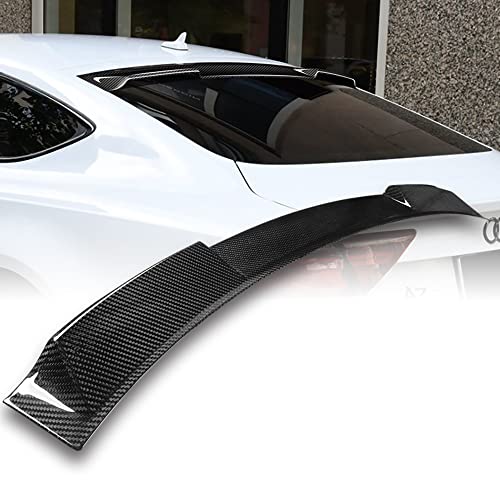 Q1-TECH ���A�E�B���h�E ���[�t �X�|�C���[ 2012-2018 �A�E�f�B A7 / S7 / RS7 �Ή� �{���̃J�[�{���t�@�C�o�[ ���A�E�B���h�E ���[�t �o�C�U�[ �X�|�C���[ �E�B���O 2013 2014 2015 2016 2017