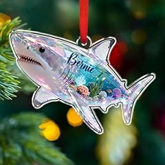 Shark Acrylic Ornament