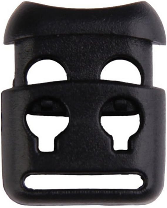 Bluewings(TM) 10 PCS Shoelace Buckle Non-slip Survival Stopper Rope Clip Clamp Cord Lock