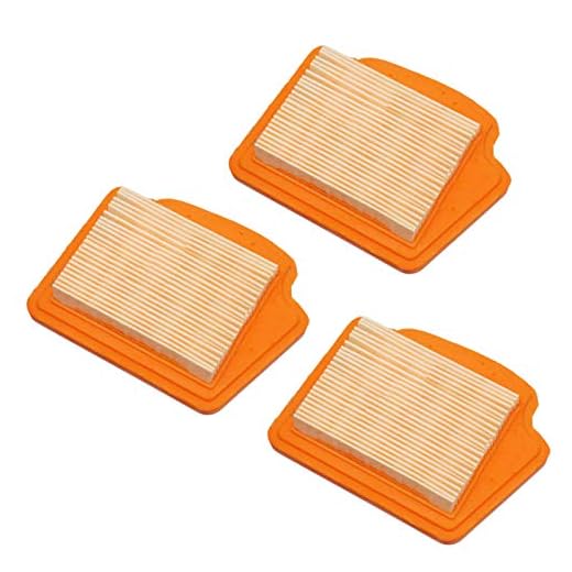 SPARES2GO Luftfilter kompatibelt med Stihl FS 360 C FS 410 C FS 460 C FS 460 RC Strimmer Trimmer (paket med 3 filter)