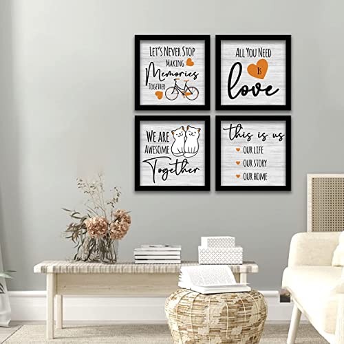 Image of kotart - Frames for Wall Decor - Motivational Quotes (Art 8, 13x13 inch)