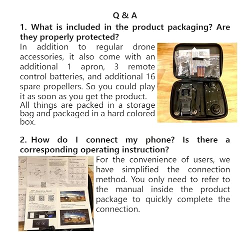 Drone com câmera para adultos 1080p HD, mini drone com prevenção de obstáculos, 50 minutos de tempo de voo, quadricóptero RC dobrável com motor sem escovas para iniciantes, drone de... glide