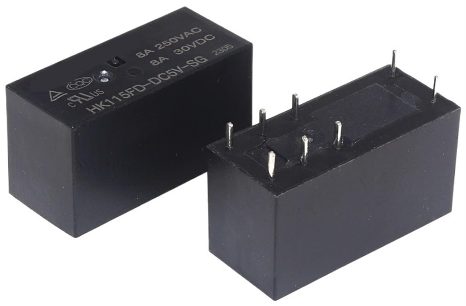 Relais HK115FD DC24V SG de puissance à 8 broches et 8A