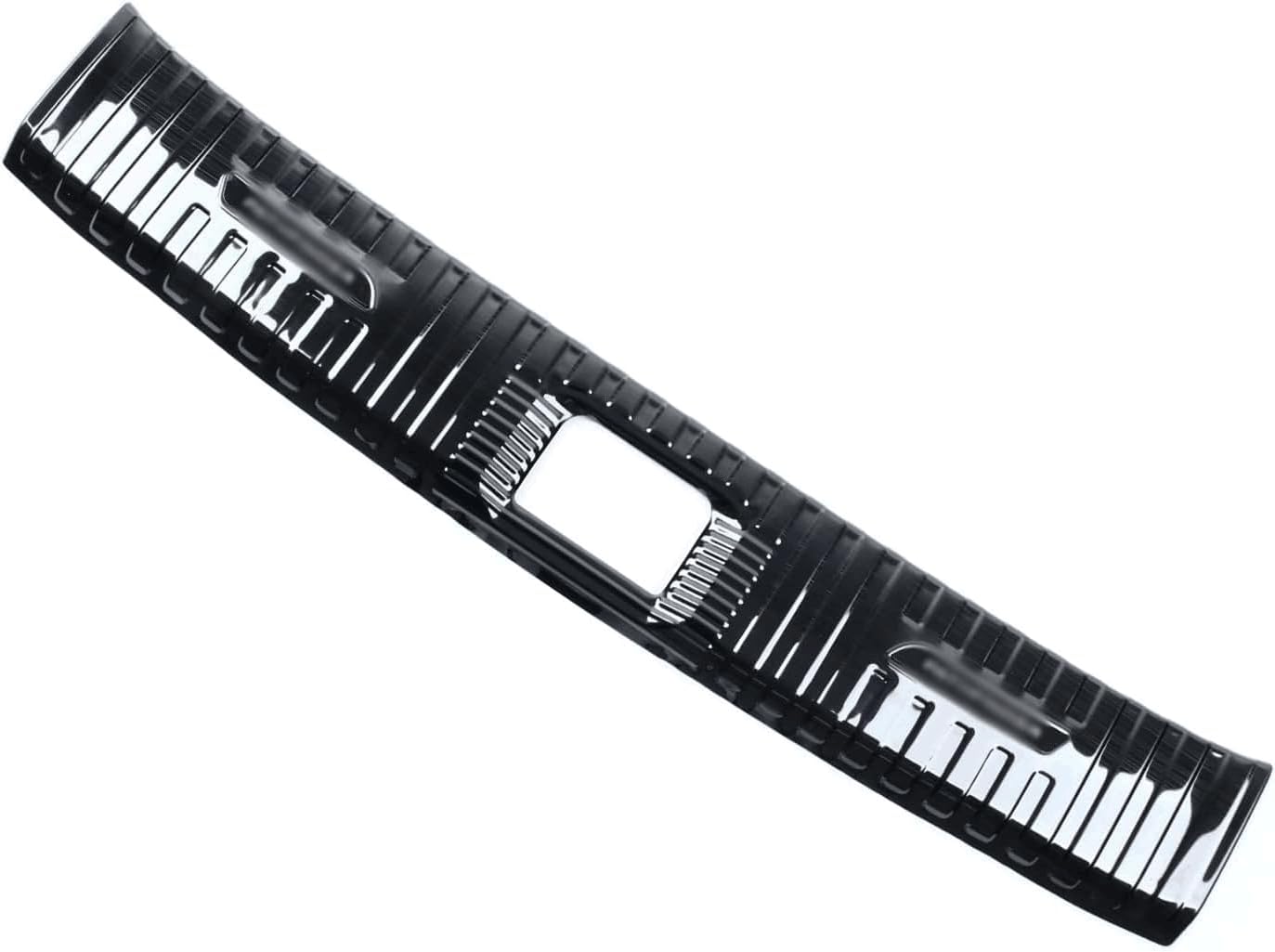 Car Stainless Steel Rear Bumper Protector, for Nissan Pathfinder 2023 2024 2025 Accessories, Auto Parts Tailgate Back Trunk Door Sill Cover Scuff Plate Strip Guard Protection (Inside, Black)