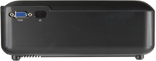 Miniatura 2 de GPX Mini proyector con Bluetooth, puertos USB y SD, incluye control remoto (PJ609B), negro