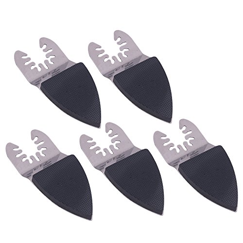 5Pcs 90Mm Quick Release Finger Sanding Pad Oscillating For Bosch Fein Black&Decker #TOP1
